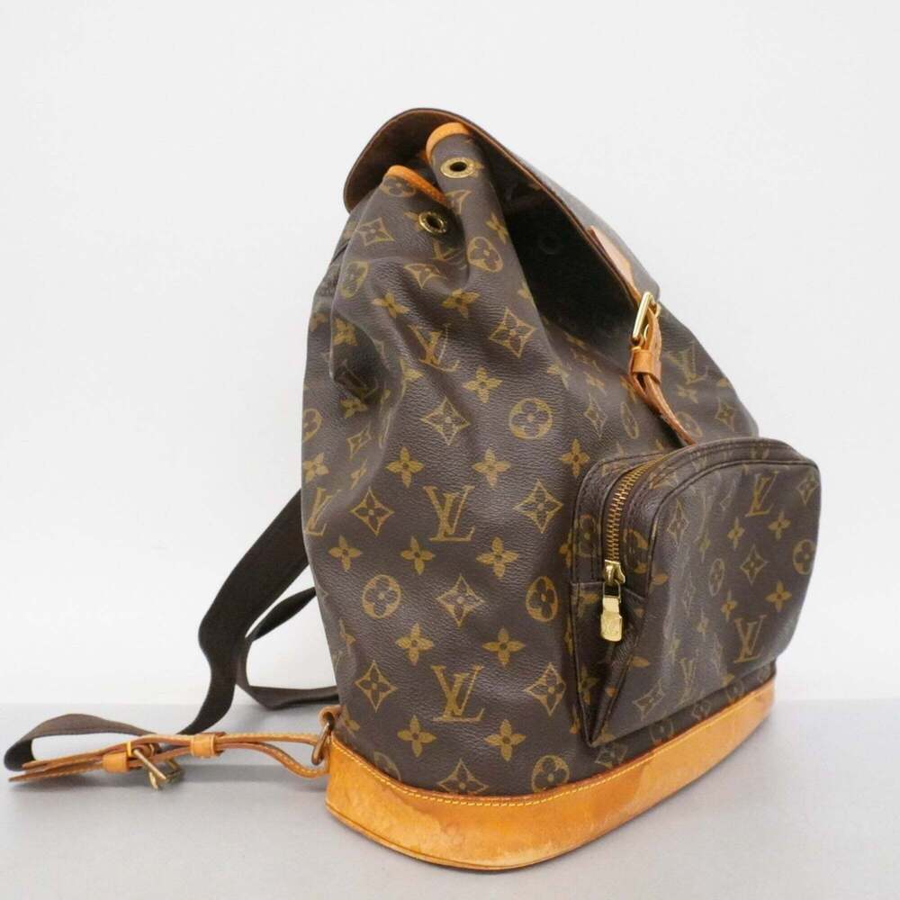 LOUIS VUITTON Authentic Brown Monogram Backpack - Picture 2 of 15